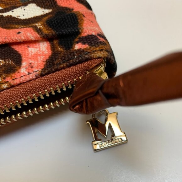 BNWT Missoni Fabric and Leather Compact Wallet - Picture 7 of 8